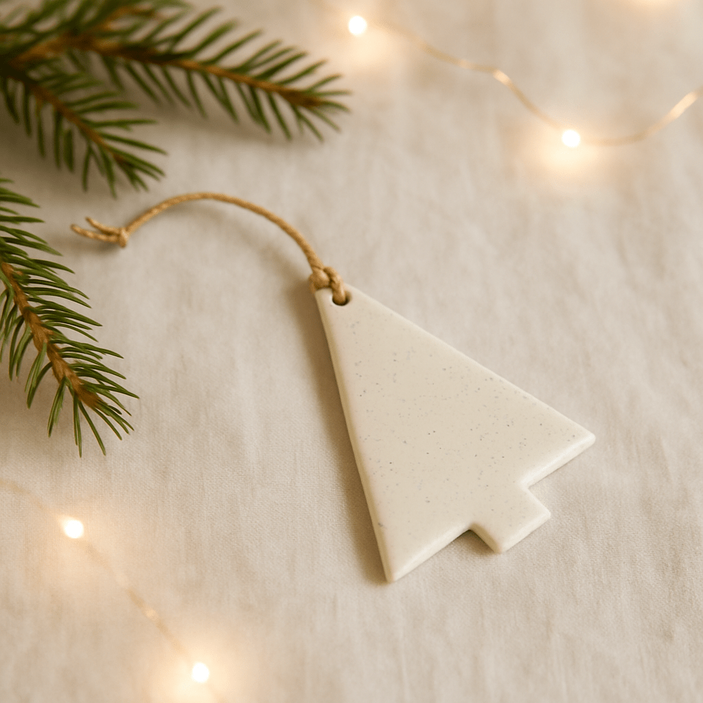 Handmade Christmas Tree Shaped Ornament - PawsLoft