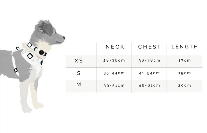 ALASKA Adjustable Harness by Wolfie + Me - PawsLoft